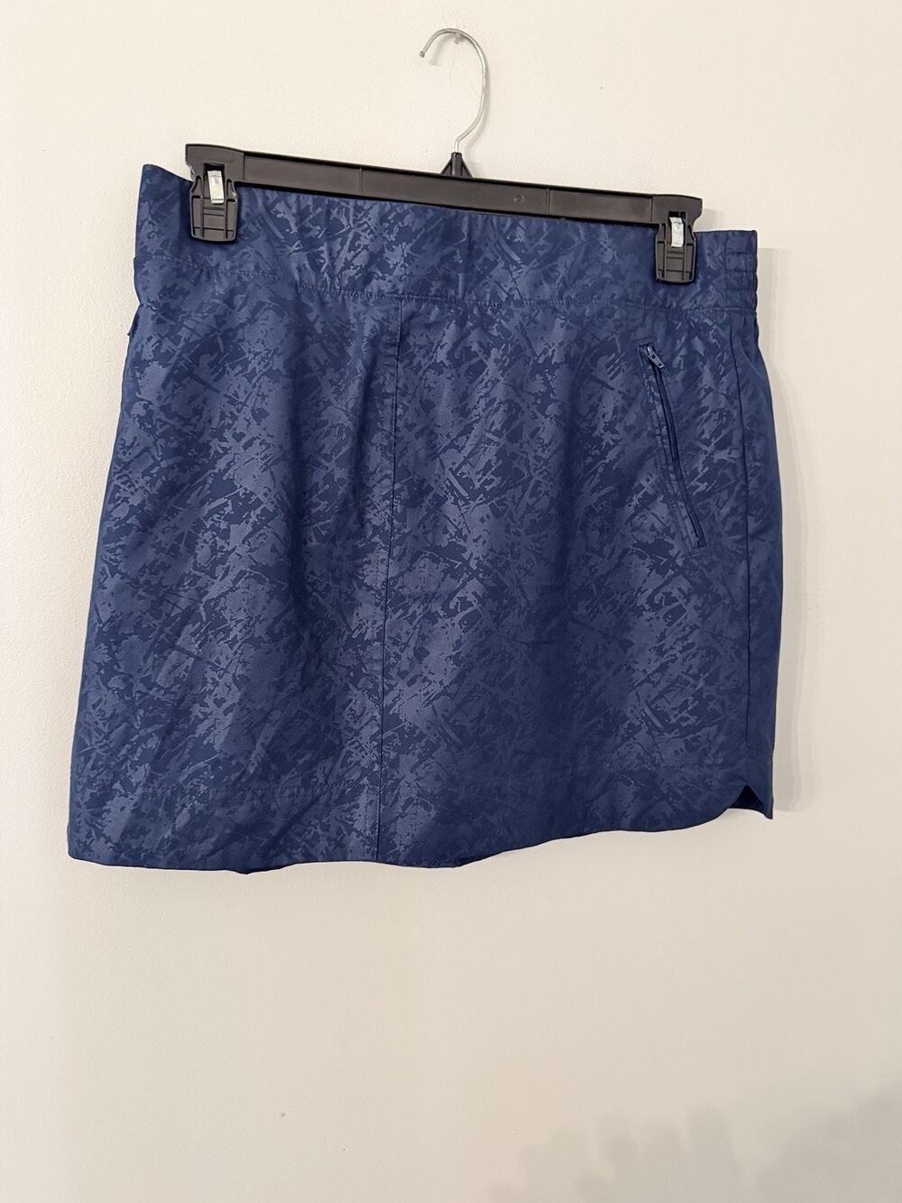 Orvis Skirt Women’s Navy 2 in 1 Skort Built In Shorts Liner Performance Large